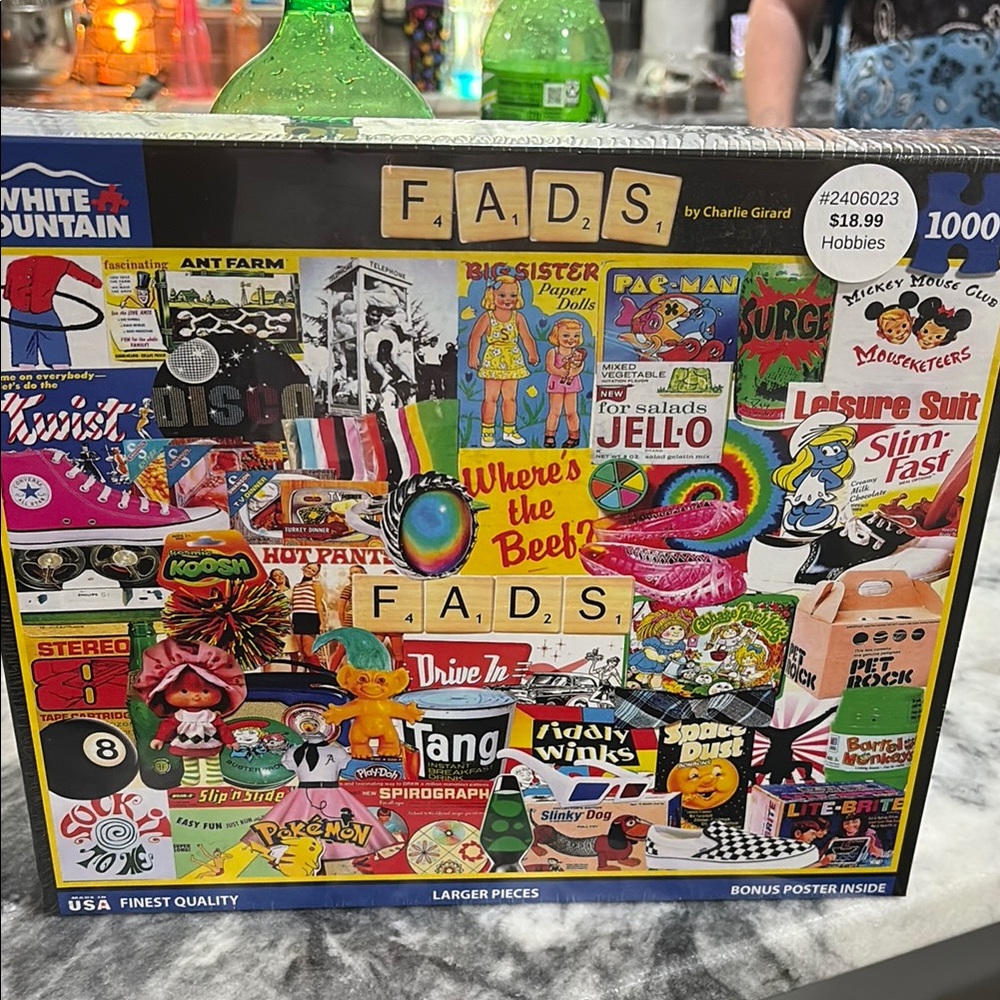 White Mountain Fads Jigsaw Puzzle